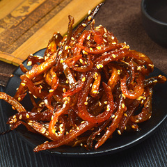 Spicy sesame honey sauce shredded eel canned casual ready-to-eat seafood office snacks wholesale dropshipping