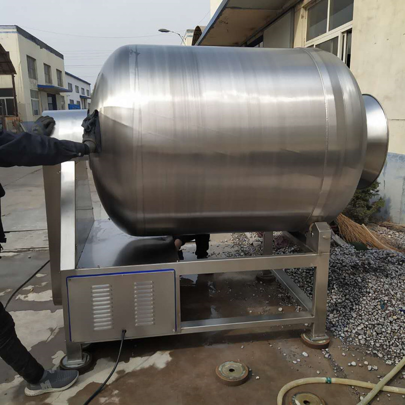 商用真空滚揉机 自动翻滚拍打腌肉块机器 呼吸式变频鸡排腌制设备