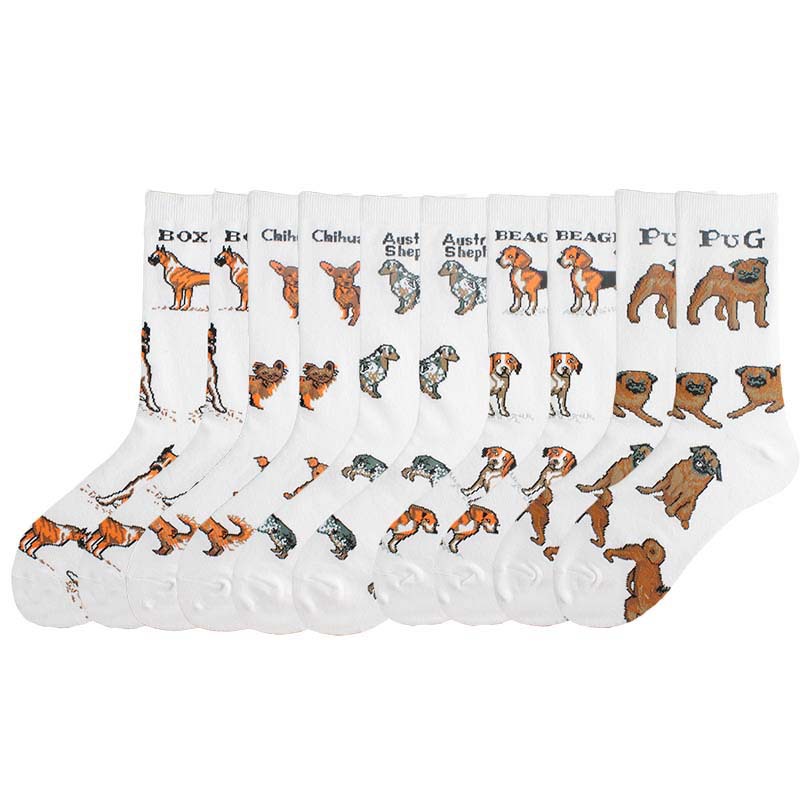 Unisexe Mignon Animal Coton Cheville Chaussettes Une Paire display picture 6