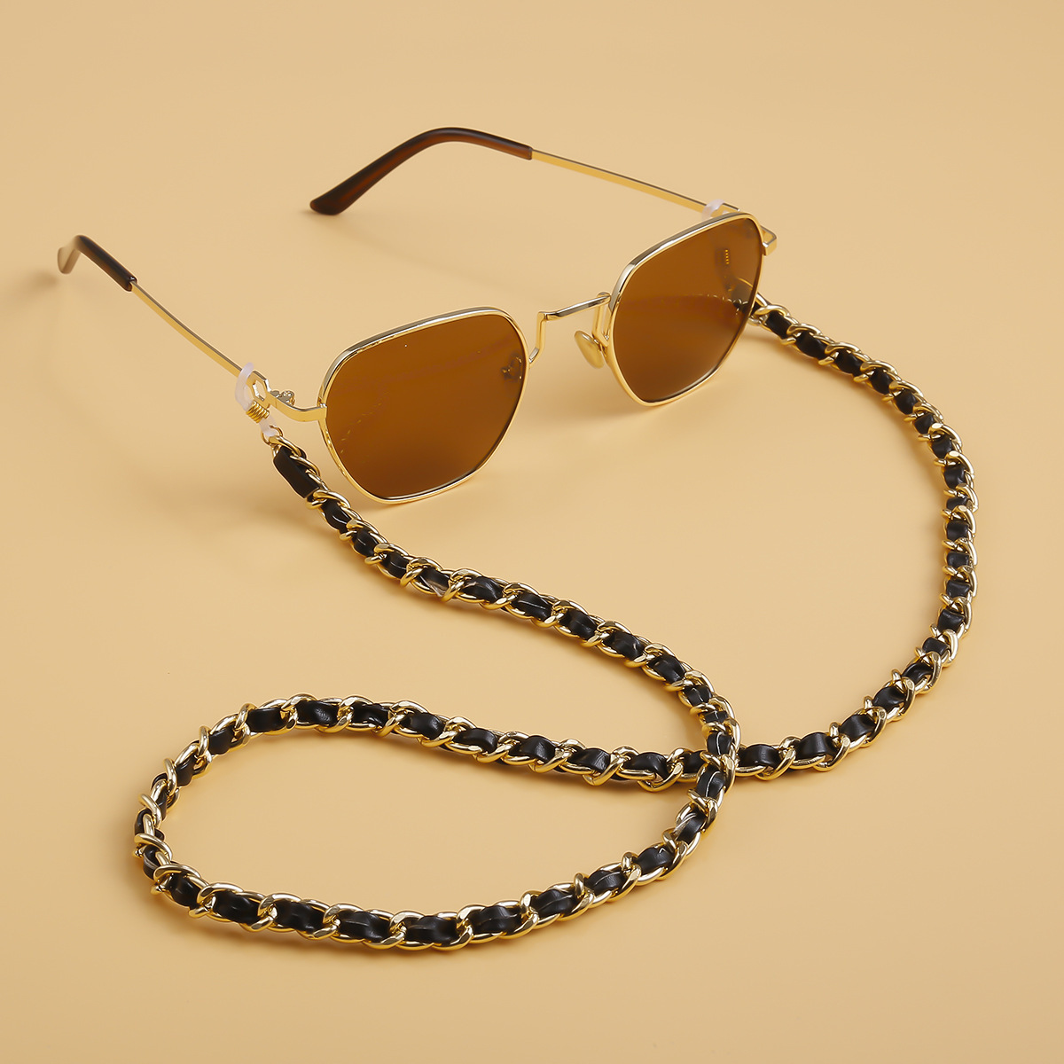 Gold Designer Glasses Cord Glasses Strap Luxury Eyeglass Chains