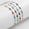 Ankle bracelet with tassels, jewelry, accessory, European style, wholesale