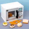 White microwave oven