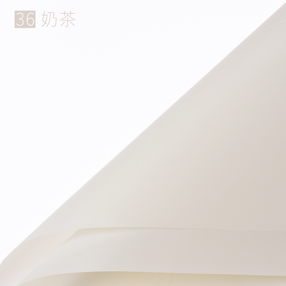 Flower Party Factory al por mayor papel mate de color sólido translúcido papel de embalaje de flores papel de embalaje de flores floristería papel de material de embalaje