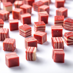 批發一件代發狗狗零食泰迪博美金毛成幼犬訓狗獎勵補鈣零食牛肉粒