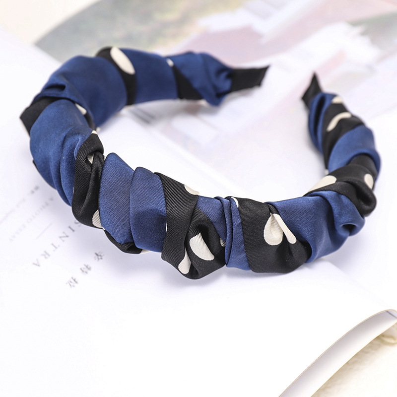 Spring New Fashion Fold Cheap Headband Wholesale display picture 7