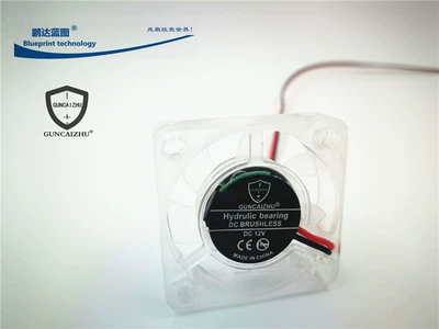 Fan transparent 12V5V3.3V thin 30*30*7mm