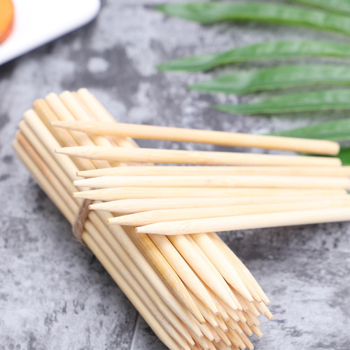 Disposable corn skewers barbecue bamboo skewers candied haws skewers Malatang grilled hot dog skewers popsicle sticks skewers fragrant bamboo skewers