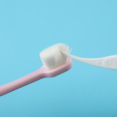 Cartoon Elephant Children's Ten Thousand-Bristled Toothbrush 2-12 Years Old Single Pack Baby Household Ten Thousand-Bristled Toothbrush Manufacturer Wholesale