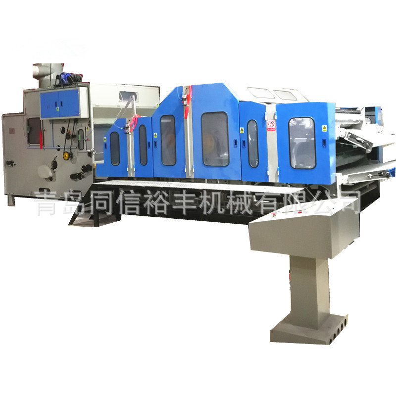 供应汽车内饰毡、土工布、展会地毯专用针刺机、梳理机