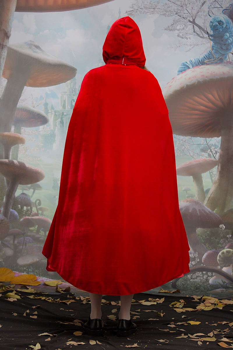 Производитель костюм Хэллоуина Красная Шапочка cosplay вечеринка ночной клуб королева короны рождественский костюм