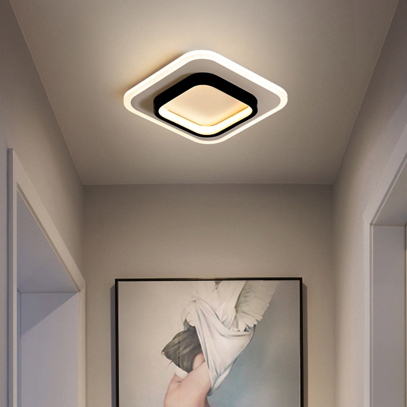 北欧阳台灯led吸顶灯现代简约创意家用通道走廊灯入户玄关厨卫灯|ms