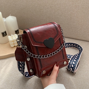 ins Fashion Trendy Niche Women's Bag 2020 Spring New Western Style Simple Popular Internet Celebrity Fashionable Crossbody Bag