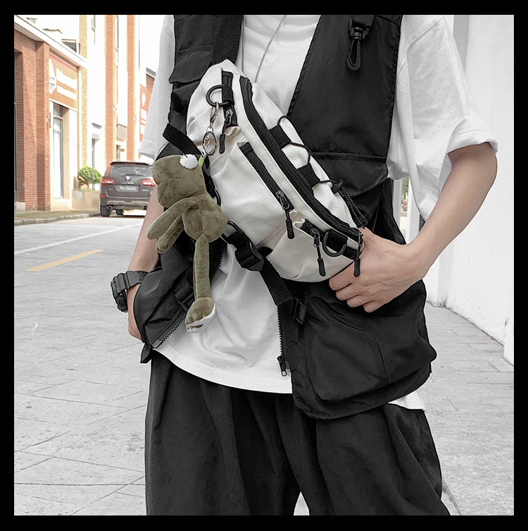 Tooling Bag Messenger Small Chest Bag Casual Waist Bag display picture 33