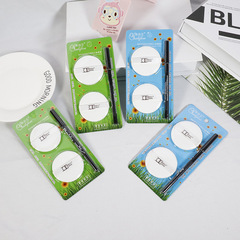 精美創意新款氣墊 親膚柔軟不吃粉化妝工具BB霜美妝帶眉筆粉撲