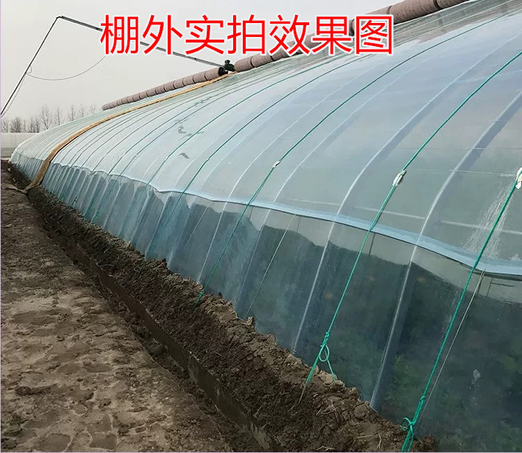 大棚无滴PO膜蔬菜花卉草莓葡萄温室透明消雾保温防雨塑料布