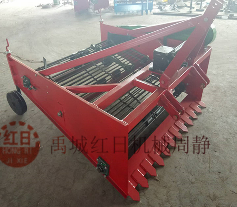 拖拉机悬挂土豆收获机  0.9米马铃薯收获机  出口地瓜收获机