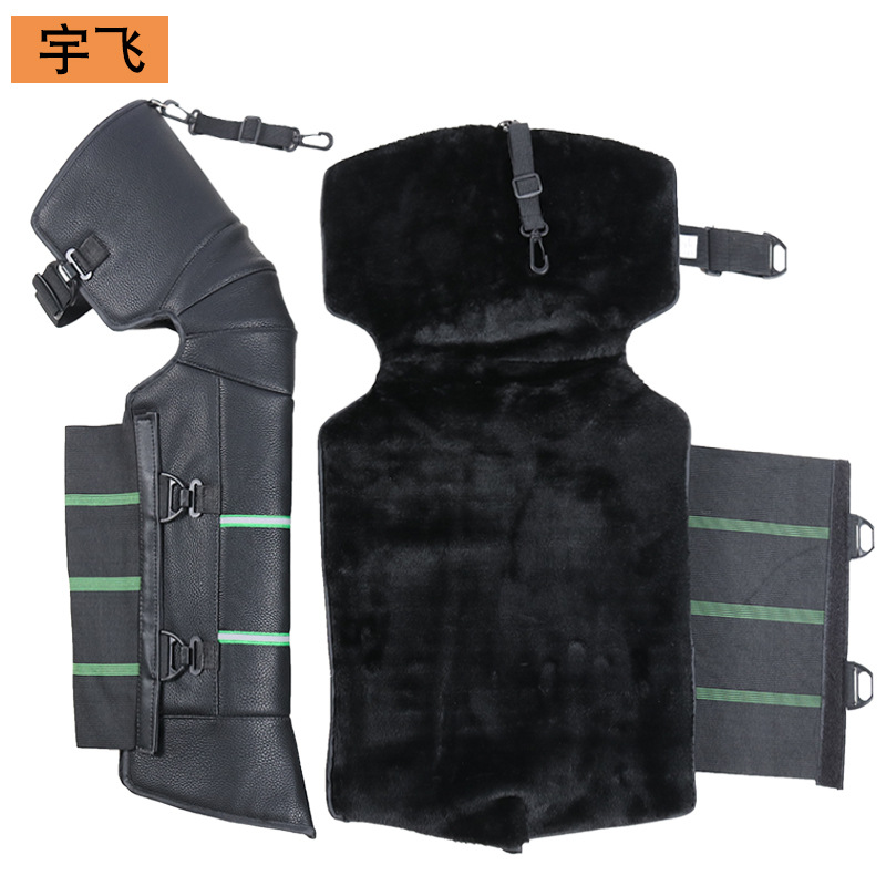 Sunflower winter motorcycle Knee pads protective clothing lengthen thickening Easy Insurance keep warm Windbreak Cold proof Knee pads