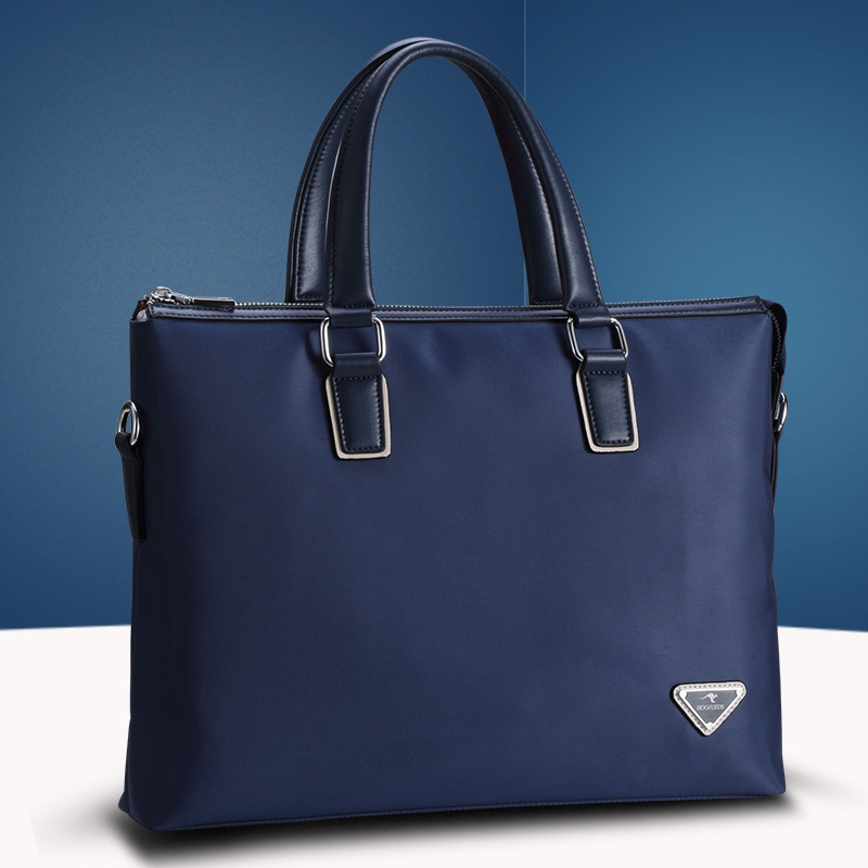 定制休閑手拎男士公文包男包 大容量手提包批發防水牛津布商務包