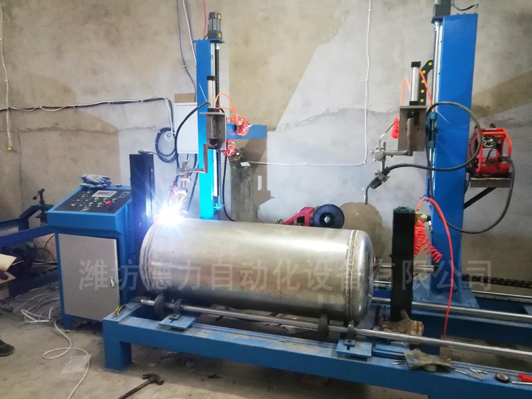 LNG低温罐桶汽车低温罐自动焊大型压力容器卧式环缝焊设备