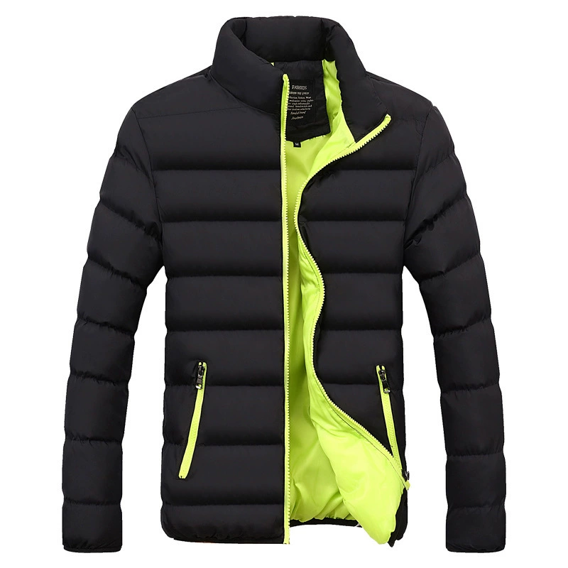 Jacket for leisure with down, 2019, slim fit, increased thickness