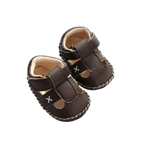 Hansheng baby sandals 0-1 years old toddler shoes summer soft sole non-slip baby shoes baby shoes 2019