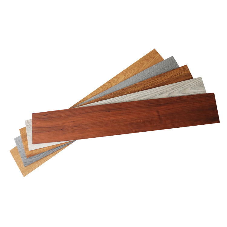 PVC仿木纹地板办公室瑜伽房隔音地板自粘减震地垫PVC复合木地板