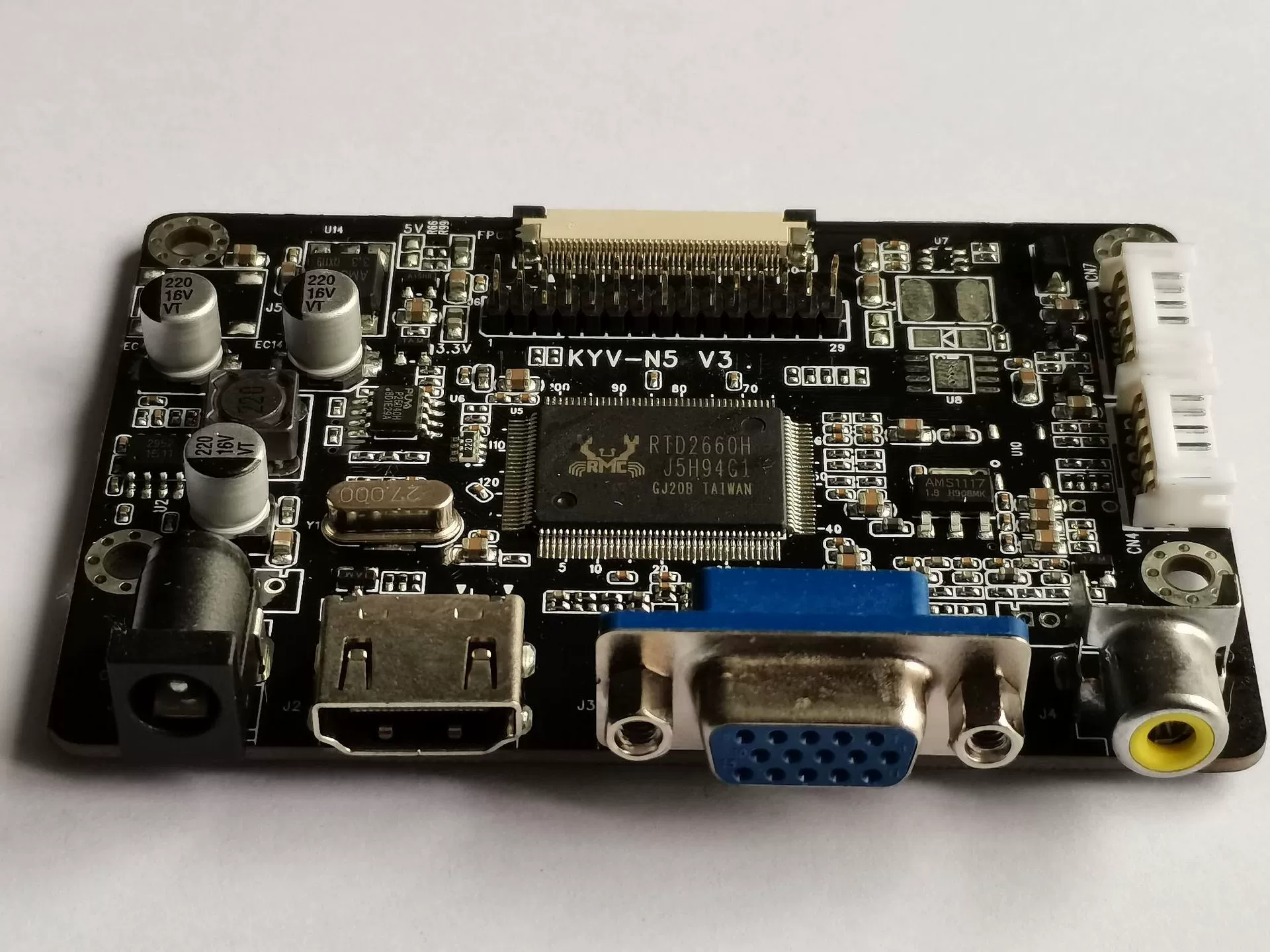 Производитель источника AT070TN83 V.1 7-дюймовый LCD HDMI+VGA+AV входная плата драйвера