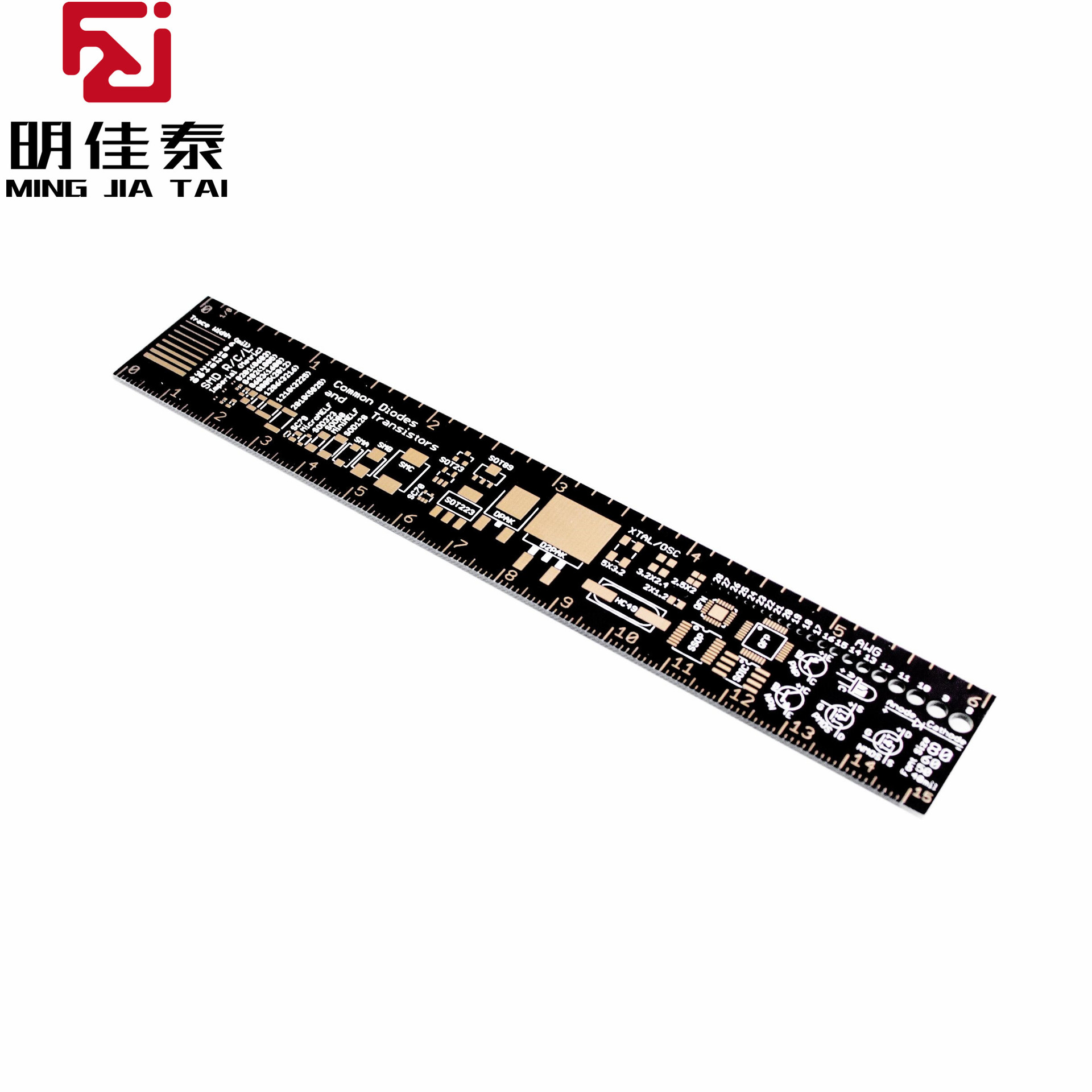 PCB Ruler PCB工程用尺 PCB封装单位 15CM/20CM/25CM-阿里巴巴