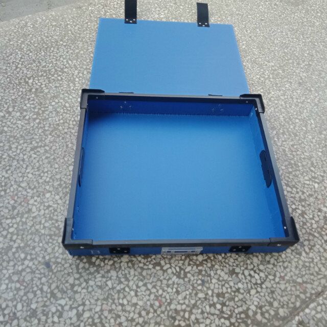 中空板骨架箱 空心板翻盖防尘周转箱 PP塑料万通板纸箱