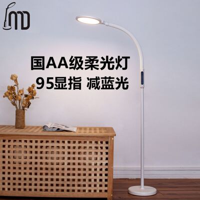 跨境亚马逊简约风落地灯客厅立式国AA级护眼落地台灯ins卧室书房|ms