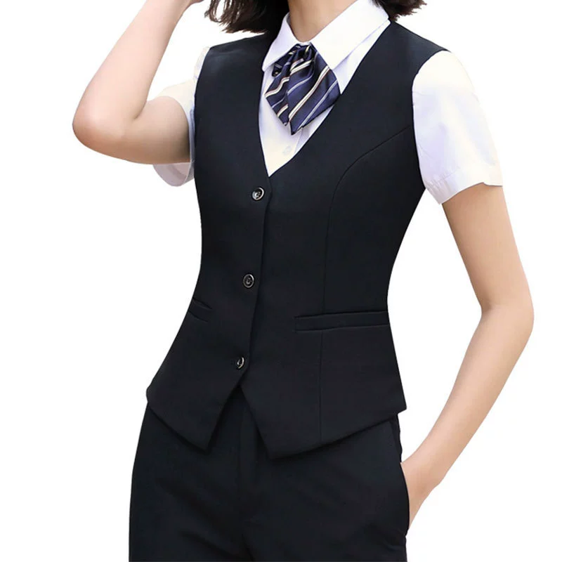 Классический пиджак-костюм, жилет, комплект для офиса, топ, осень, slim fit