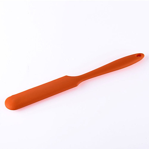 Thickened all-in-one long silicone spatula avocado sauce whisking knife cream spreading knife cake baking spatula
