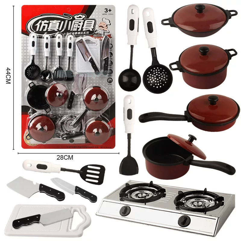 Tableware, set, kitchenware, toy, 13 pieces, wholesale