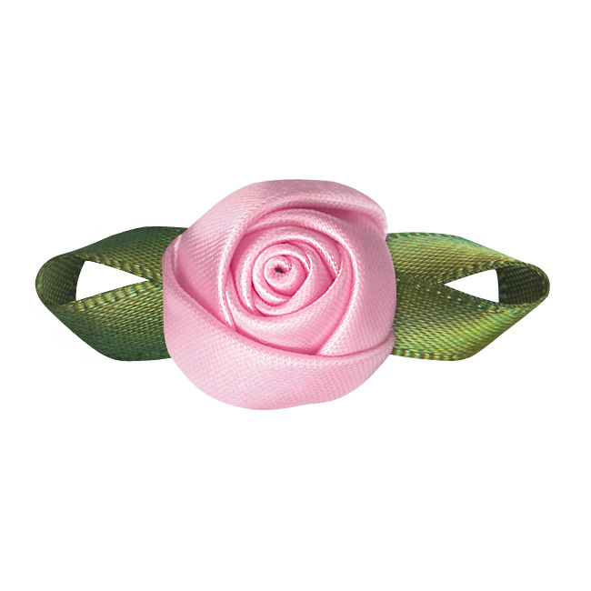 Yao Ming cinta hecha a mano cinta pequeña flor terminada ropa textil accesorios tejidos a mano cinta decorativa Rose