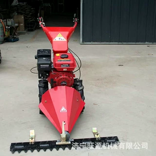 绿化带汽油割草修坪机 小型手推式宽幅剪草机 汽油修剪割草机