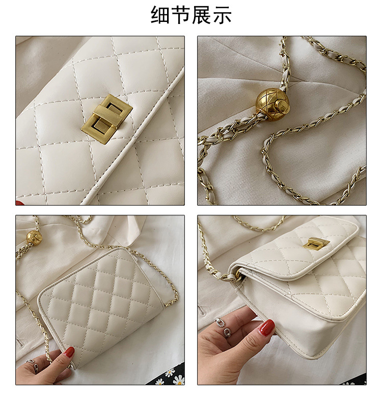 Mini Handbags  New Fashion Rhombus Chain Messenger Shoulder Bag Wholesale display picture 24