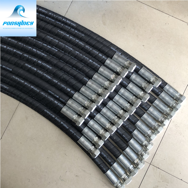 加工液压油管丁腈橡胶油管 液压油供应高压橡胶油管