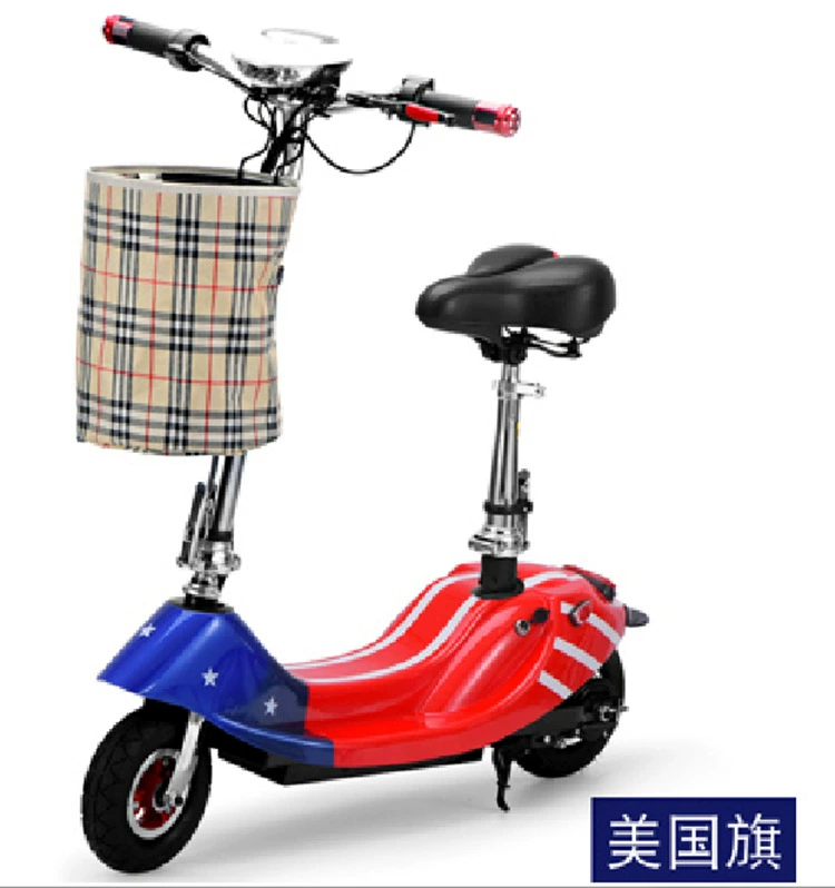 Самокат аккумуляторного автомобиля маленького самоката женщин электрического автомобиля дельфина мини электрического Электрический Само-складывая небольшой