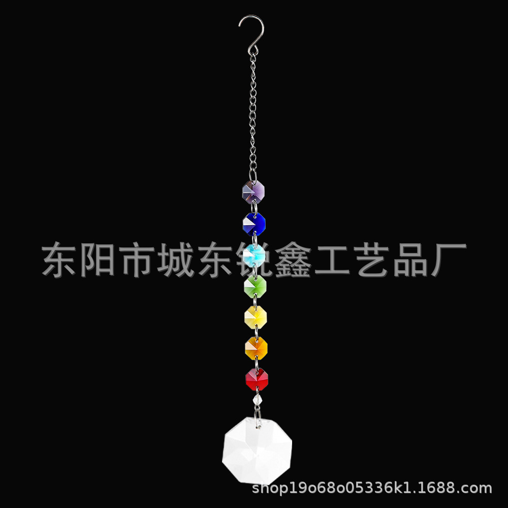 欧美水晶玻璃精美套装盒小风铃装饰品挂件