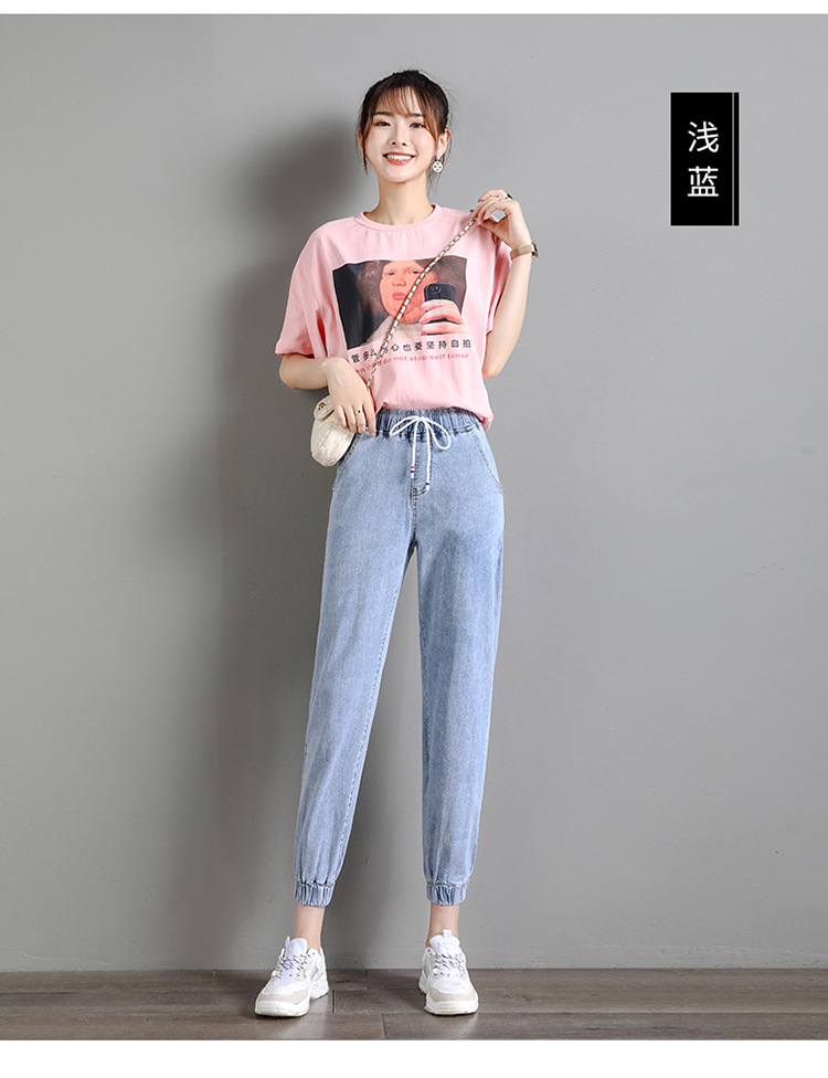 Pantalon léger femme en cow-boy - Ref 3430176 Image 26