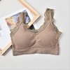 Lace protective underware, tube top, bra top, wireless bra, sports underwear, with little bears, beautiful back