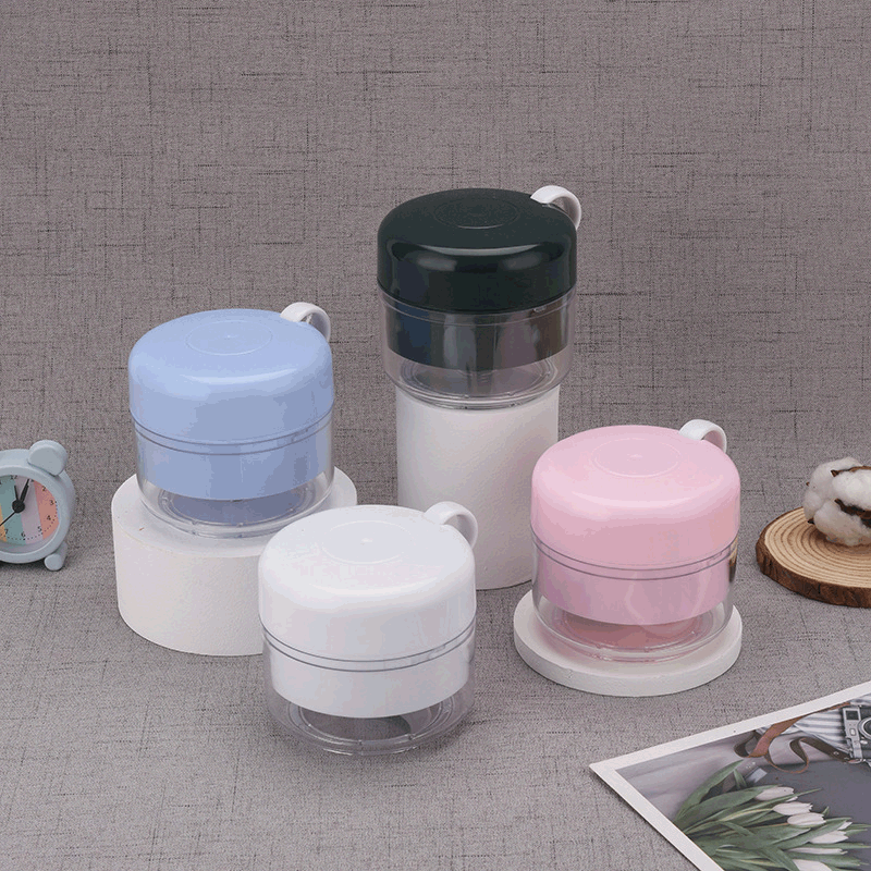 Multifunctional vegetable chopper, hand-held stainless steel vegetable chopper, mini fruit and vegetable gadget