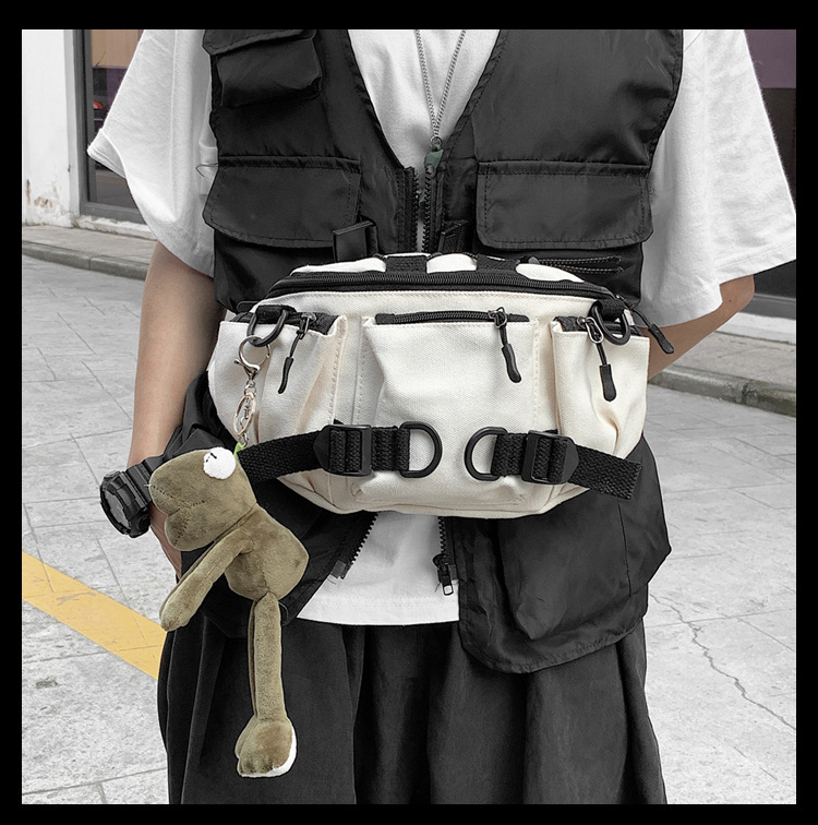 Tooling Bag Messenger Small Chest Bag Casual Waist Bag display picture 27