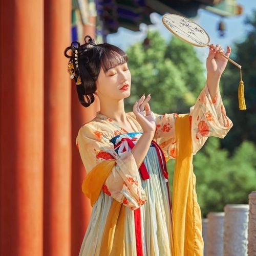 National Hanfu Xianqi Palace Museum joint name Hanfu, breast to breast, Ru skirt shows white, Chaoxian student Hanfu set girl