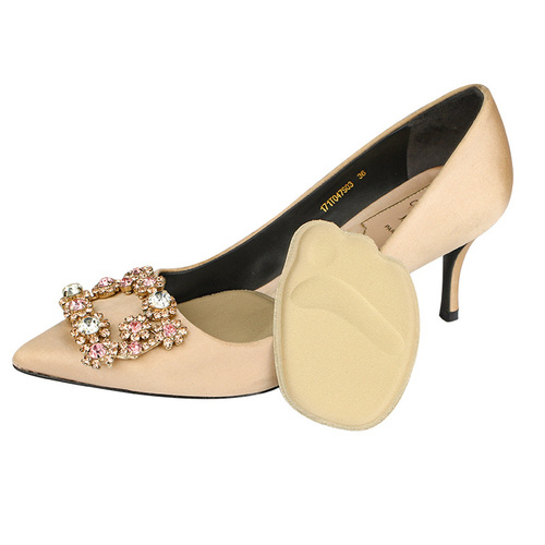Forefoot pad for women's high heels invisible half pad sandals non-slip shock absorption thickened breathable foam forefoot pad