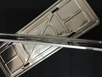 License plate holder/license plate holder stainless steel new traffic regulations