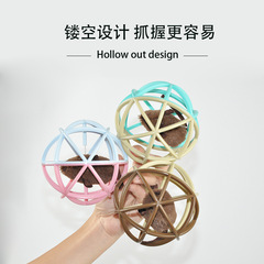 Cross-border cat toy sound pet toy ball plush mouse cat scratch ball hot-selling cat supplies dropshipping one piece