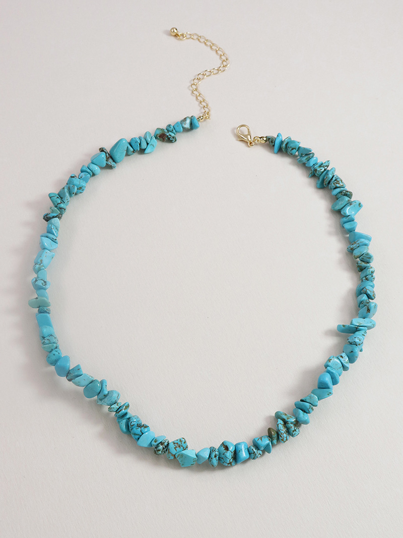 Simple Natural Stone Necklace Hot-selling Wholesale display picture 7