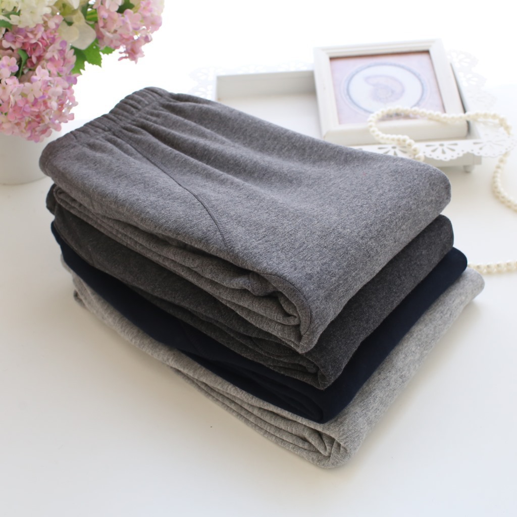 男士保暖裤精梳棉质加绒加厚发热秋裤冬季棉毛线打底裤绒裤冬季