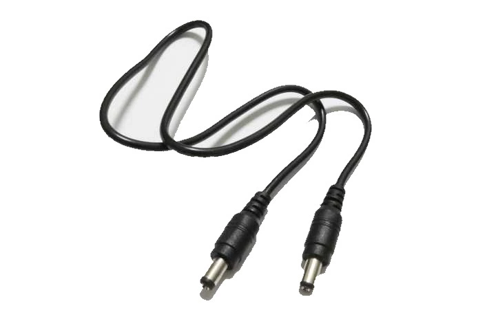 DC5.5 * 2.1mm Общего кабеля электропитания 12 В общественного кабеля dc соединительный кабель 0,5 м двойной общественный шнур электропитания